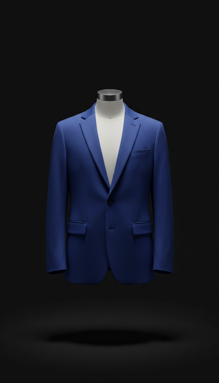 Electric Indigo statement blazer